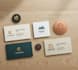 create a timeless minimalist business logo and cards design