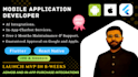 develop flutter app for ios and android, ai and chatbot mvp