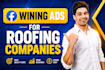 run high converting facebook ads for roofing companies