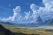 do fantasy background and landscape