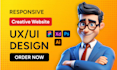 do website design ui ux, web uiux, figma website design,