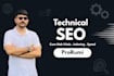 fix technical SEO, speed optimization, and indexing issues