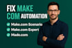 make com automation make com scenario make com expert zapier automation