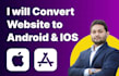 convert website to iphone and android apps