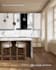draw an interior design perspective, room sketch drawing