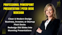 professional powerpoint presentation  pitch deck redesign