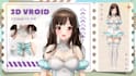 create 3d character models, VR chat avatar, VR character and vroid