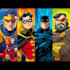 amazing superhero comic cartoon characters