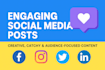 write engaging social media captions
