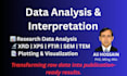 analyze and interpret your research data professionally