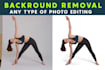 do professional background removal and ecommerce image cut out