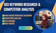 do SEO keyword research and competitor analysis