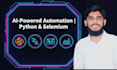 develop python scripts, automations bot development, scrape data with selenium