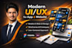 design mobile app UI UX design website UI UX design ui ux