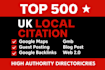 create best UK local citations to boost local SEO