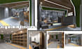 do 3d interior design office