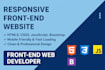 develop responsive full stack websites and web applications