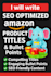 write SEO optimized amazon product titles and bullet points