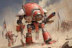 make warhammer themed illustration