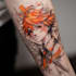 your dream anime, manga tattoo design