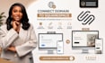 connect domain to squarespace, fix squarespace website domain connection issue