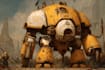 draw a detailed warhammer illustration