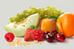 illustrate digitally realistic fruits or veggies