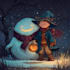 draw christmas and halloween illustrations