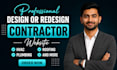 design hvac, roofing, plumbing, construction, cleaning, and contractor websites