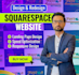 rebuild squarespace website design, redesign squarespace website development