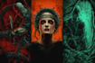draw badass dark art horror illustration