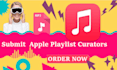 submit your tracks to targeted apple playlist curators