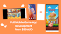 develop mobile game apps, icons, screenshots and music