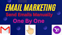 manually send emails one by one