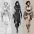 sketch fantasy character concept art