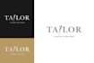 create a custom tailor logo with scissors and thread concept