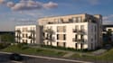 model 3d g5 building,sch hostel,render commercial building,architecture renderin