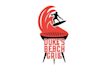 design beach grill restaurant bar logo
