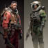 create character art and sci fi concept art