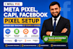 fix meta pixel, capi, facebook pixel setup, server side tracking by stape taggrs
