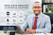 do spss data analysis, statistical interpretation and report writing