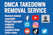 remove leaked onlyfans mugshot negative links bad article fb ig yt under dmca