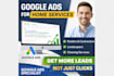 set up and manage google ads for roofing and gutter contractors
