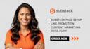 promote your substack newsletter beehiiv promotion subscriber substack link page