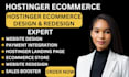 setup hostinger ecommerce redesign hostinger website build hostinger website