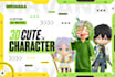 create 3d cute characters, animals, cartoon modeling for mascot or 3d print