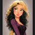 draw a portrait in semi realism disney cartoon style