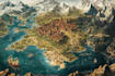 fantasy map design map illustration fantasy map