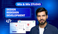 custom wix website design development, develop wix studio store, wix velo code