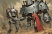 create a warhammer, gore, metal maniac illustrations